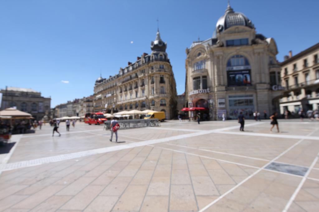Ferienwohnung Montcalm Climatise En Plein Ecusson Montpellier Exterior foto